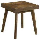 Best Furniture Outlet - Coaster - Westerly Square Wood Side End Table Walnut Brown - 707797